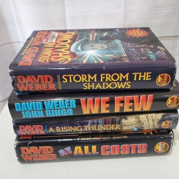 David Weber Classic 4 Book Science Fiction Bundle Novel Vintage Set - Picture 7 of 11
